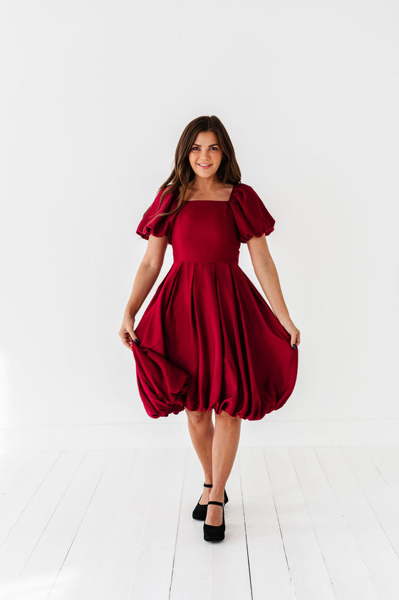 Chanel Dress in Burgundy