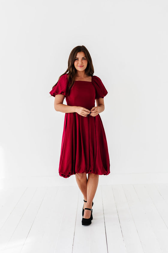 Chanel Dress in Burgundy