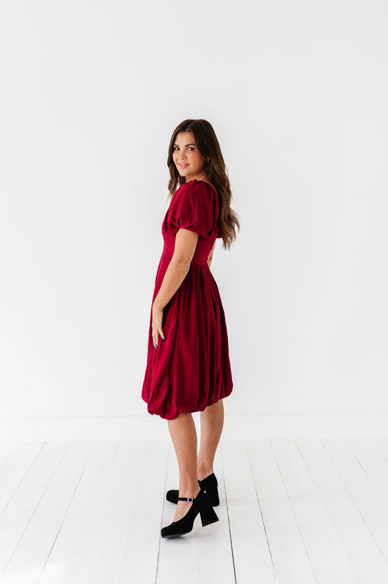 Chanel Dress in Burgundy