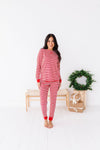 Women's Stripe Right Pajama Set