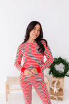 Women's Stripe Right Pajama Set