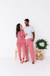 Unisex Stripe Right Pajama Pant