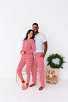 Unisex Stripe Right Pajama Pant