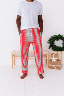  Unisex Stripe Right Pajama Pant