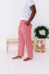 Unisex Stripe Right Pajama Pant