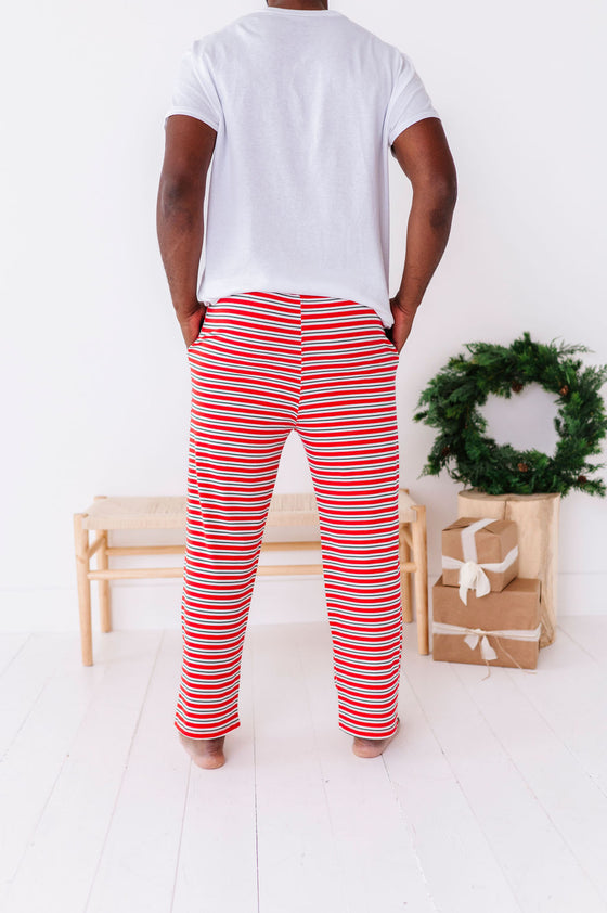 Unisex Stripe Right Pajama Pant