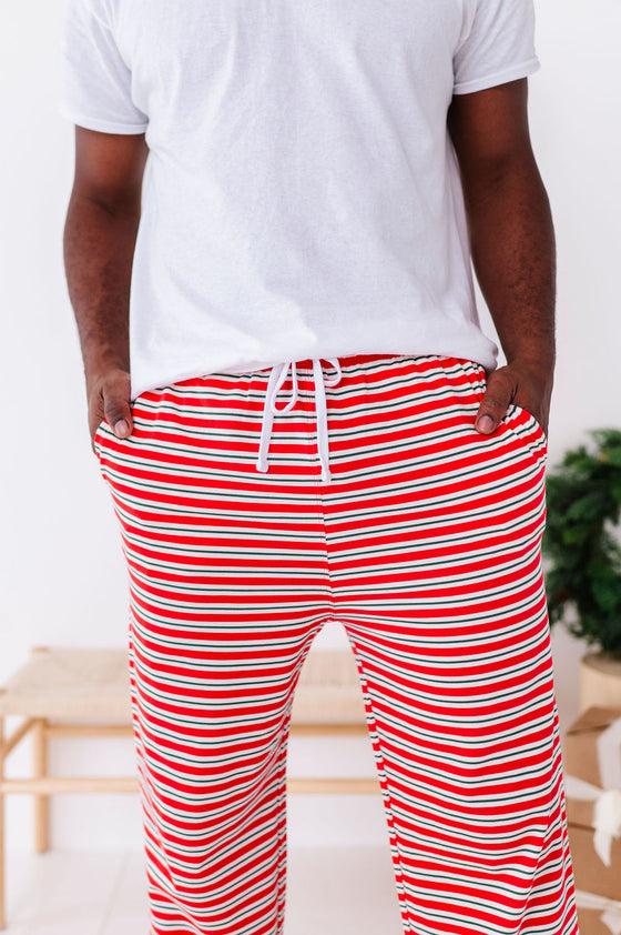 Unisex Stripe Right Pajama Pant