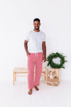 Unisex Stripe Right Pajama Pant