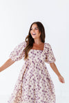 Milani Floral Dress in Lavender