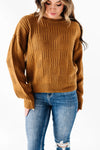 Peyton Woven Sweater - Size Medium Left