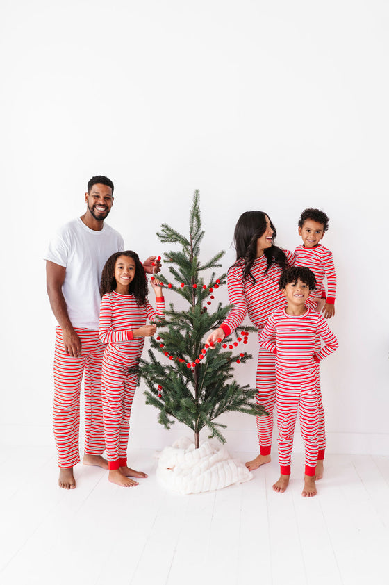 Unisex Stripe Right Pajama Pant