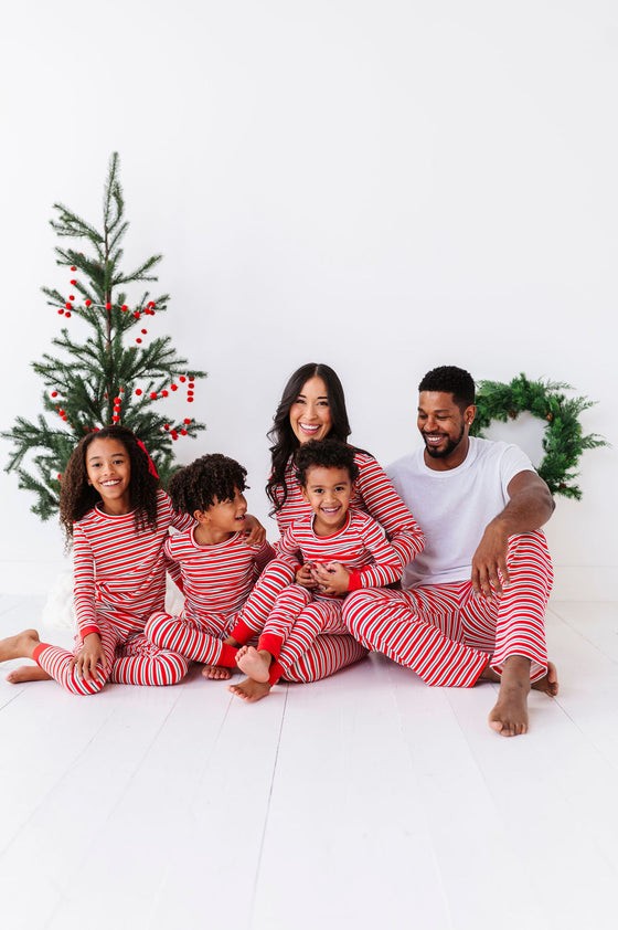 Unisex Stripe Right Pajama Pant