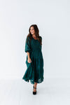 Charlotte Smocked Midi Dress