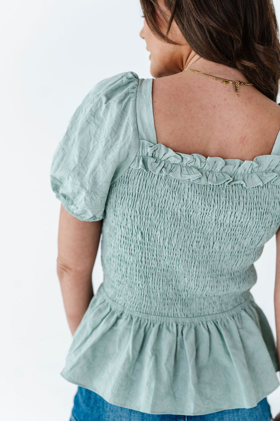 Sutton Smocked Top