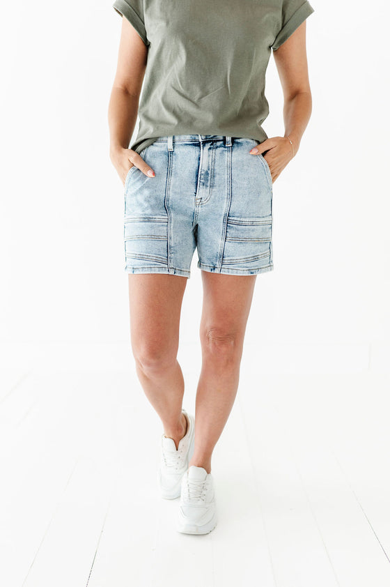 Reign Denim Shorts