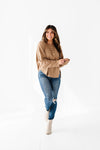 Ember Henley Top in Mocha