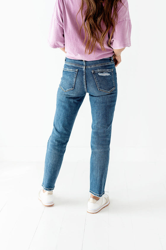 Avalon Vintage High Rise Straight Jeans