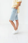 Nova Frayed Denim Shorts - Size Small & Medium Left