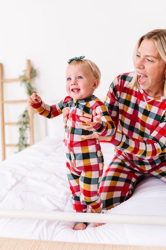 Women's You Had Me At Plaid Pajama Set