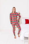 Women's You Had Me At Plaid Pajama Set