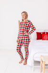 Women's You Had Me At Plaid Pajama Set