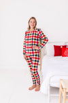 Women's You Had Me At Plaid Pajama Set