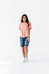 Amanda T-Shirt in Peach
