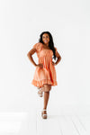 Tessa Babydoll Dress in Apricot