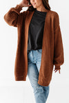 Chilton Cardigan in Brown