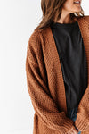 Chilton Cardigan in Brown