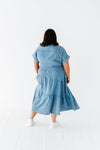 Lennox Dress in Denim Blue