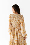 Via Tiered Floral Dress - Size Small Left