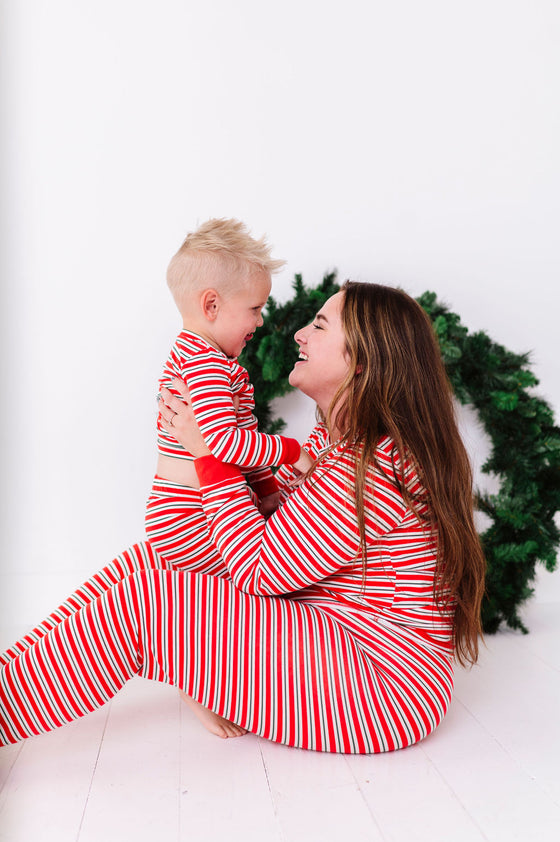 Women's Stripe Right Pajama Set