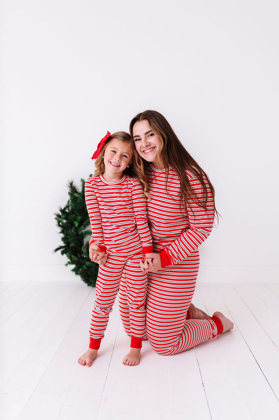 Women's Stripe Right Pajama Set