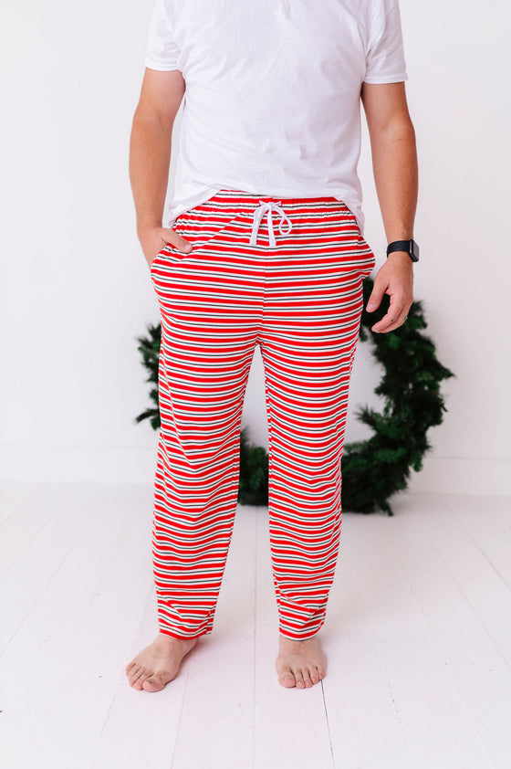 Unisex Stripe Right Pajama Pant