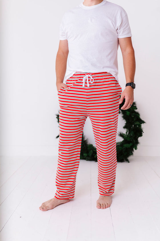 Unisex Stripe Right Pajama Pant