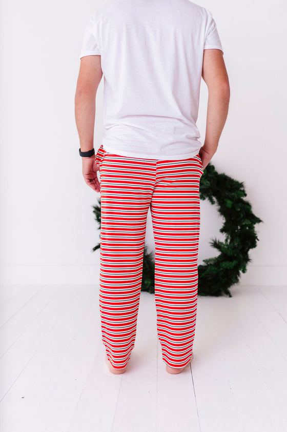 Unisex Stripe Right Pajama Pant