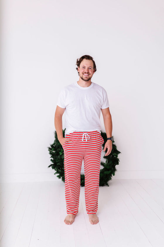 Unisex Stripe Right Pajama Pant