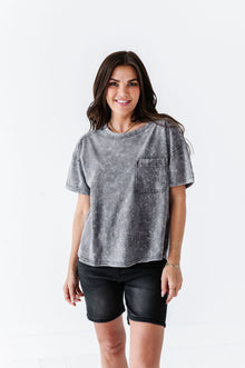  Amanda T-Shirt in Charcoal