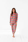 Women's You Had Me At Plaid Pajama Set