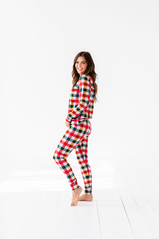 Women's You Had Me At Plaid Pajama Set