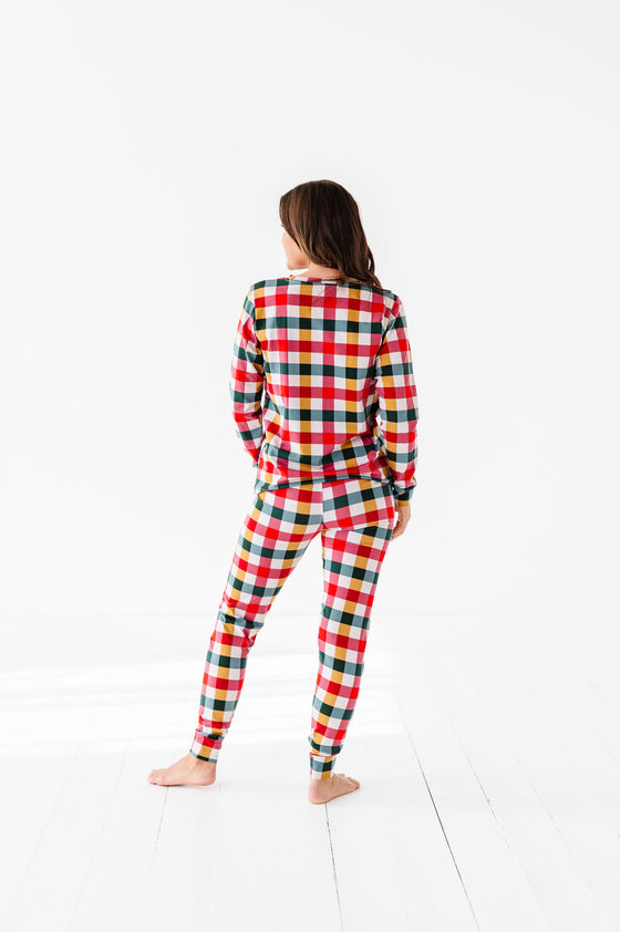 Women's You Had Me At Plaid Pajama Set