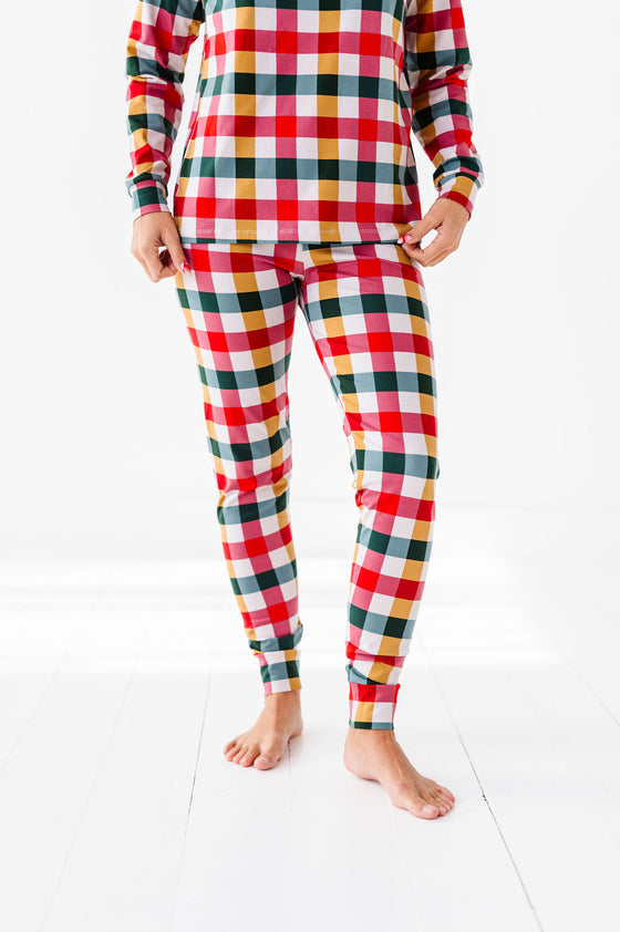 Women's You Had Me At Plaid Pajama Set