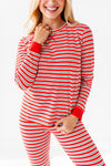 Women's Stripe Right Pajama Set