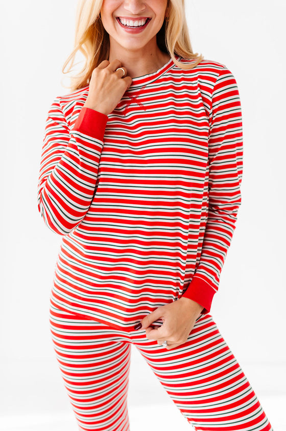 Women's Stripe Right Pajama Set