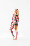 Women's You Had Me At Plaid Pajama Set