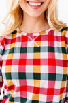 Women's You Had Me At Plaid Pajama Set