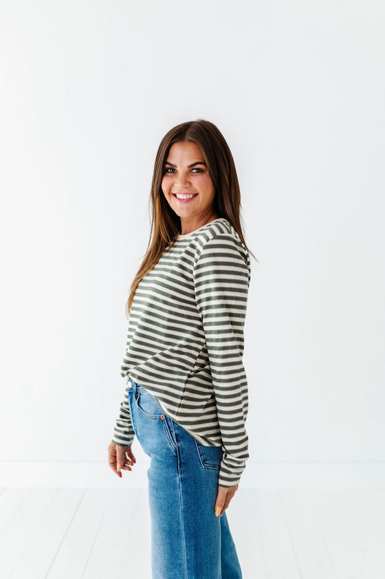 Barlow Striped Top