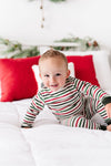 Children's Holiday Stripe Pajama Set