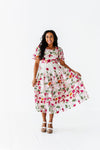 Shanna Floral Embroidered Dress - Size Large & XL Left